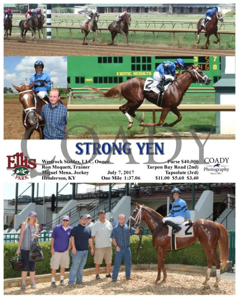 Strong Yen - 070717 Race 05 Elp Ellis Park
