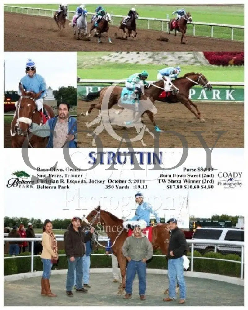 Struttin - 100514 Race 10 Btp Belterra Park