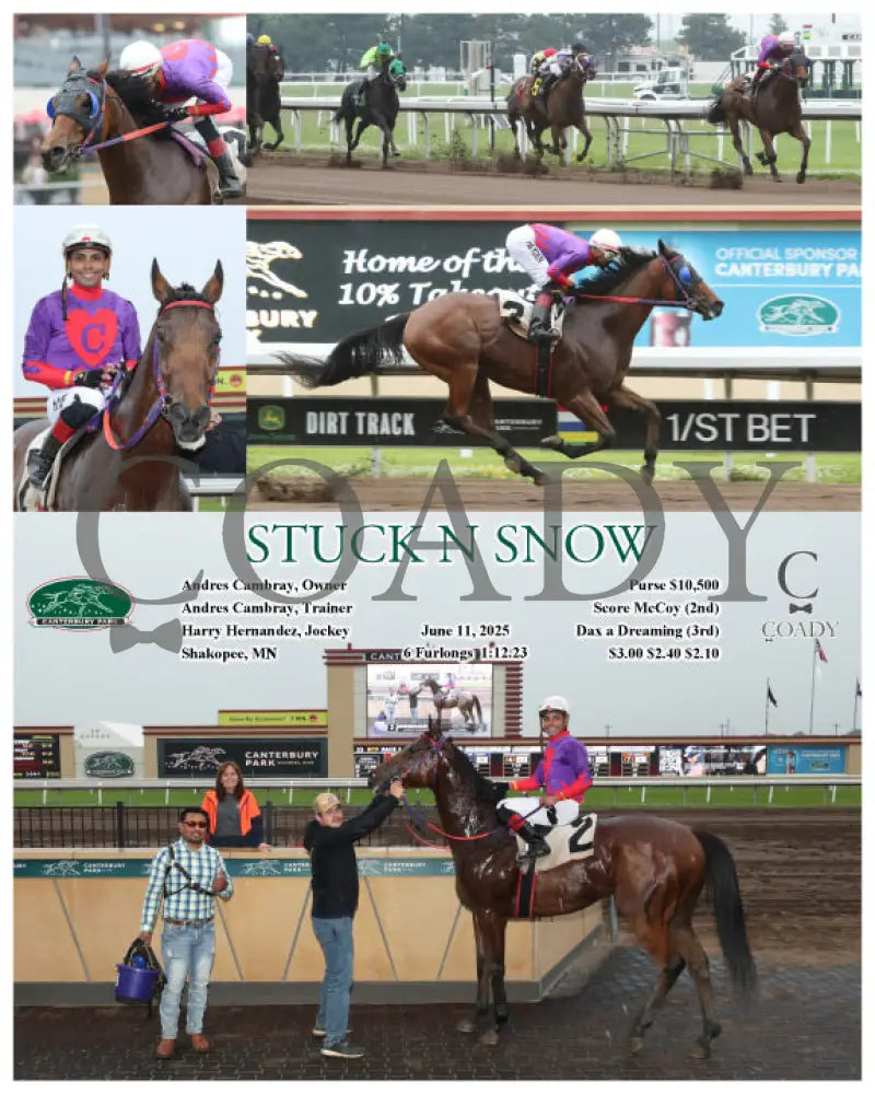 STUCK N SNOW - 06-11-25 - R01 - CBY Ruidoso Downs
