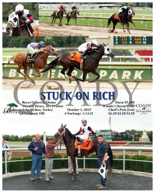 Stuck On Rich - 100115 Race 02 Btp Belterra Park