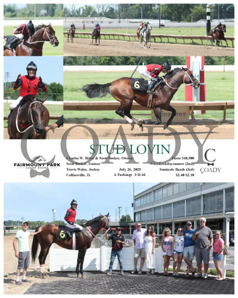 STUD LOVIN - 07-26-25 - R06 - FP Fanduel Sportsbook Horse Racing
