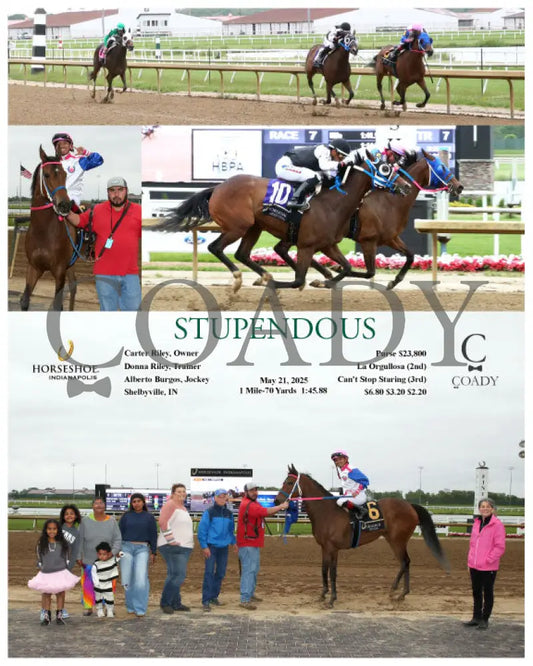 STUPENDOUS - 05-21-25 - R07 - IND Indiana Grand