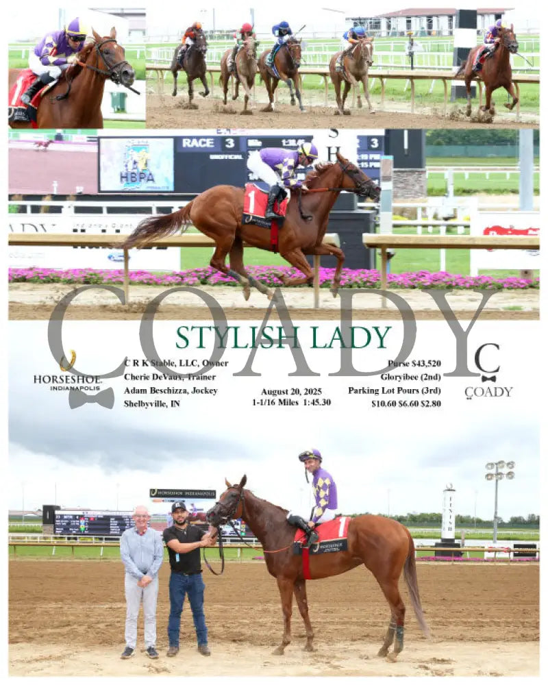 STYLISH LADY 08 20 25 R03 IND Indiana Grand