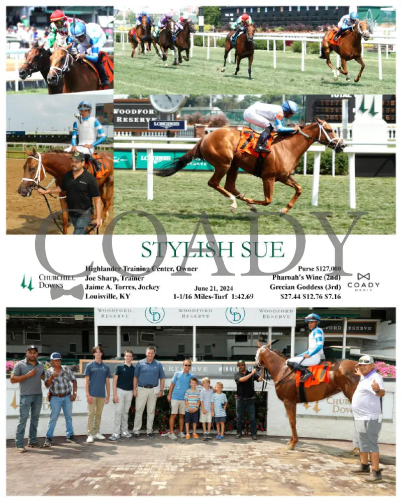 Stylish Sue - 06-21-24 R08 Cd Churchill Downs