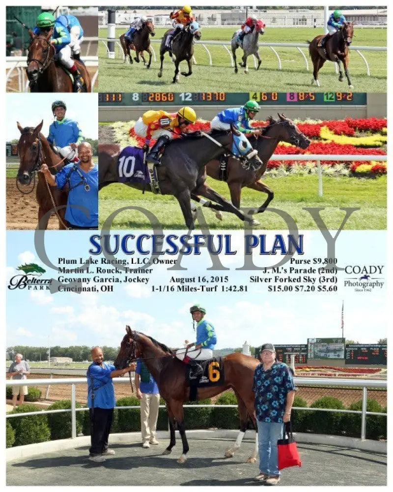 Successful Plan - 081615 Race 04 Btp Belterra Park