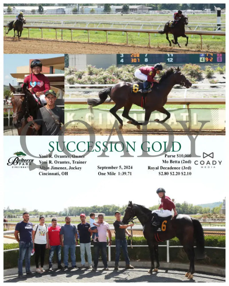 Succession Gold - 090524 Race 01 Btp Belterra Park