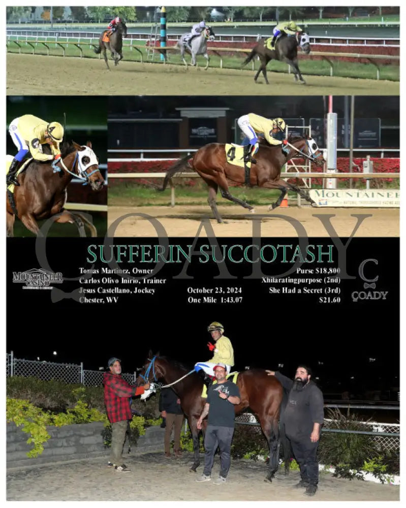 Sufferin Succotash - 10-23-24 R07 Mnr Mountaineer Park