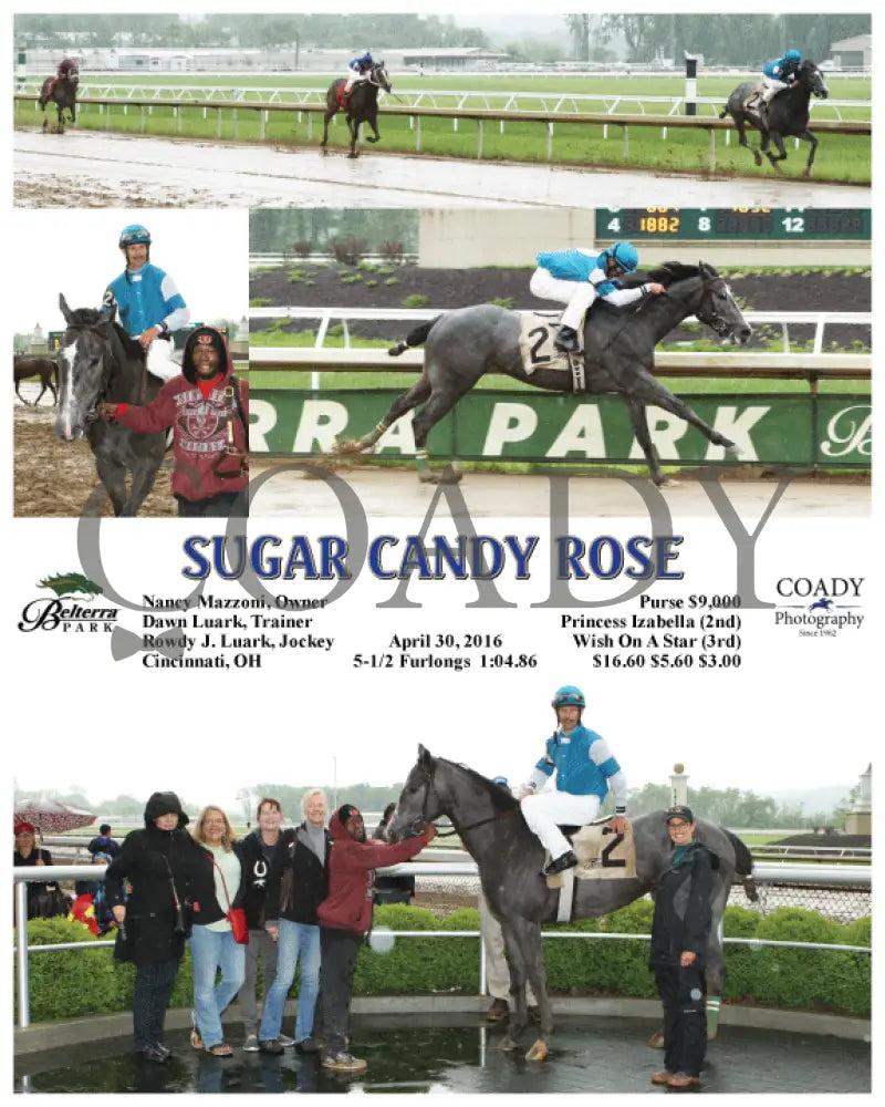 Sugar Candy Rose - 04-30-16 R04 Btp Belterra Park