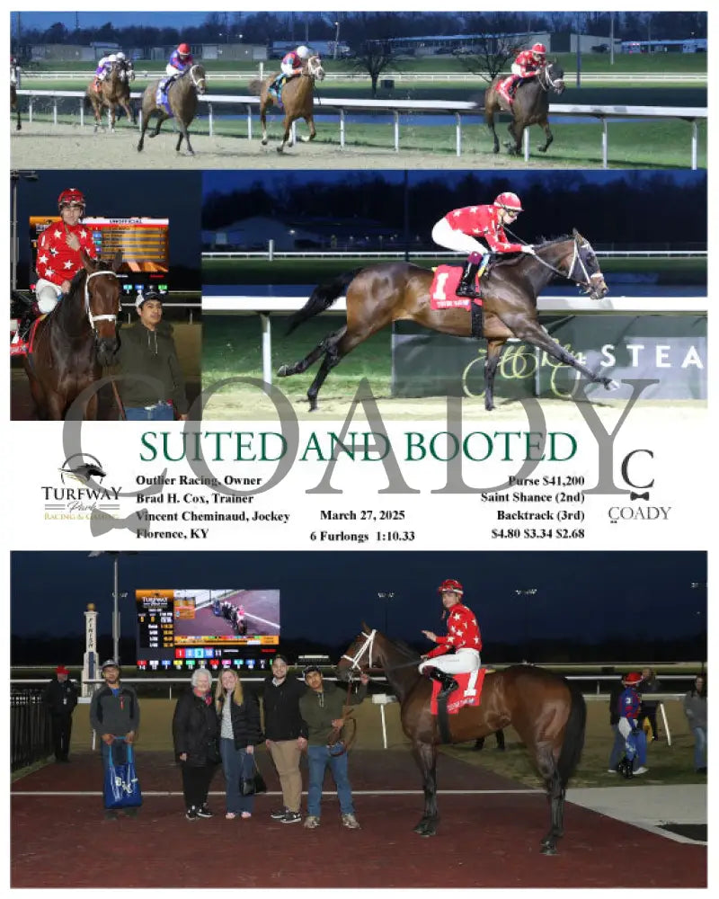 SUITED AND BOOTED - 03-27-25 - R05 - TP Turfway Park