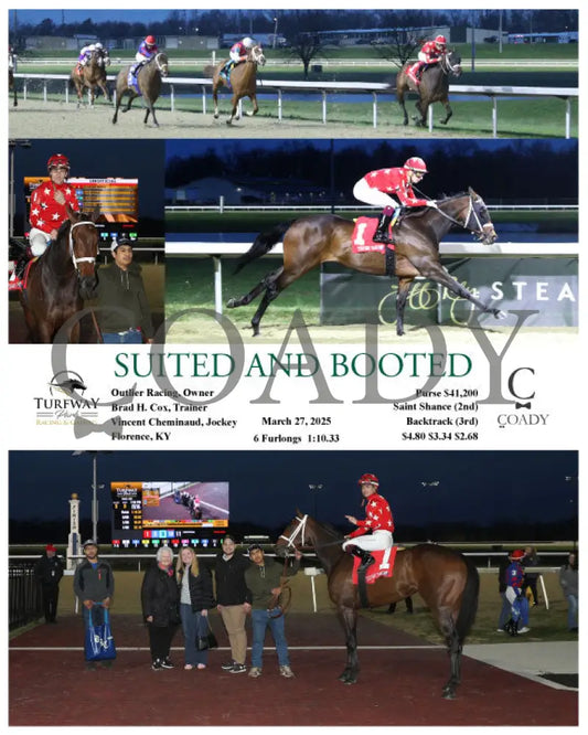 SUITED AND BOOTED - 03-27-25 - R05 - TP Turfway Park