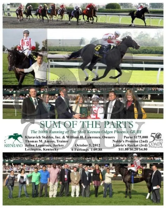 Sum Of The Parts - 100512 Race 08 Keeneland