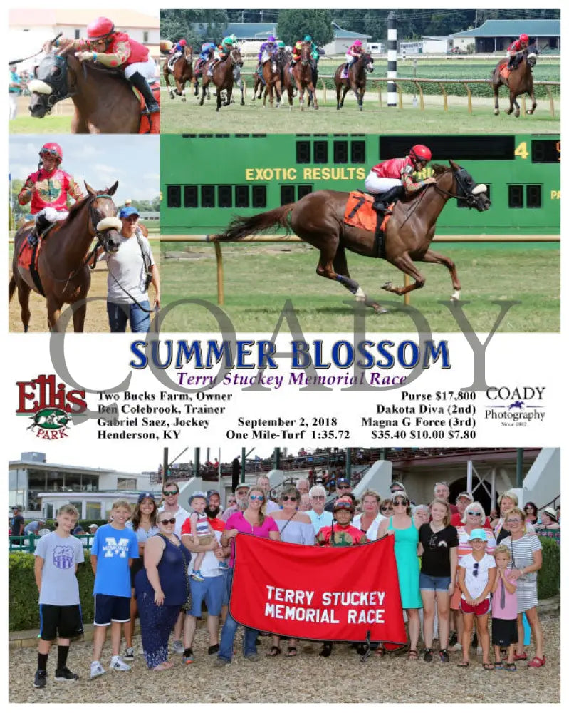 Summer Blossom - 090218 Race 05 Elp Group Ellis Park