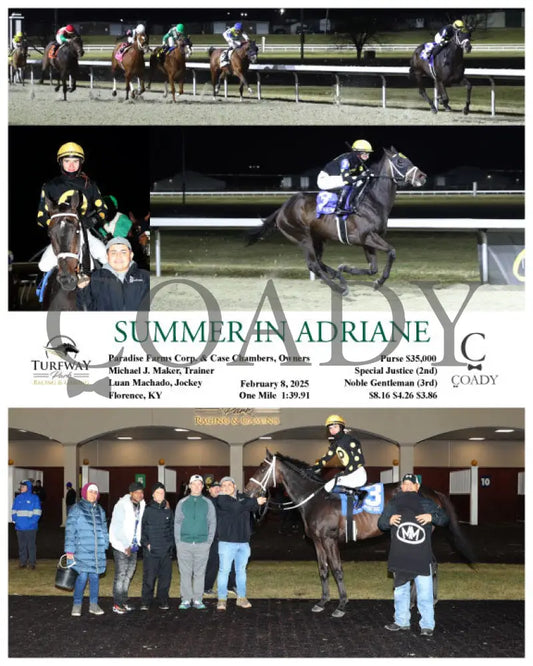 Summer In Adriane - 020825 Race 04 Tp Turfway Park