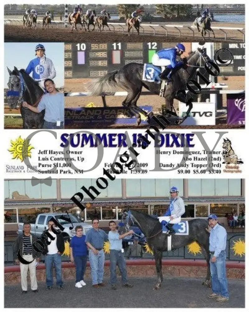 Summer In Dixie - 2 27 2009 Sunland Park