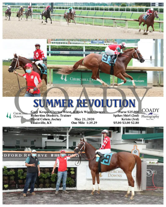 Summer Revolution - 05-21-20 R04 Cd Churchill Downs