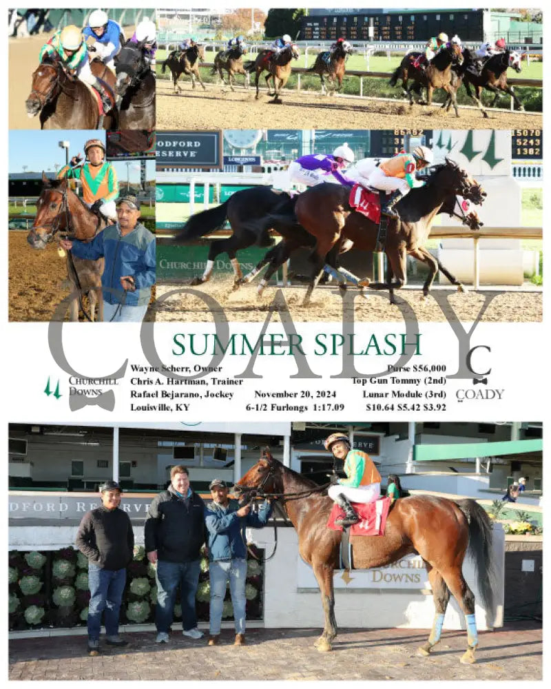 Summer Splash - 112024 Race 07 Cd Churchill Downs