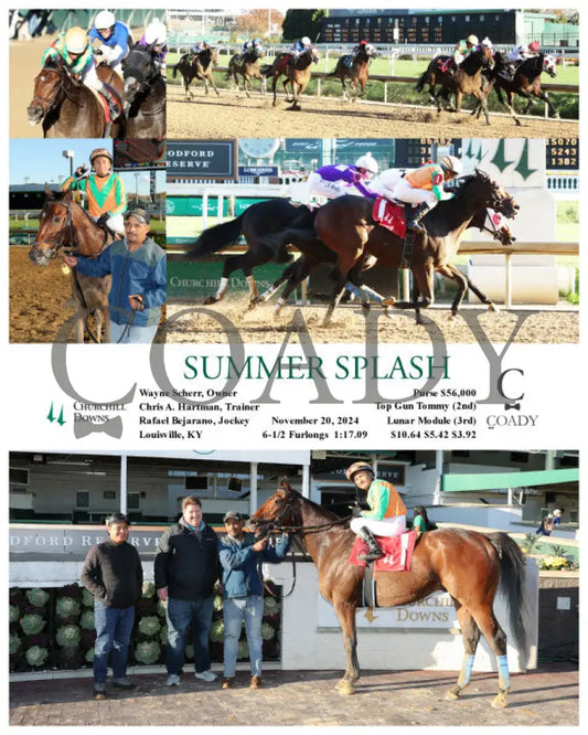 Summer Splash - 112024 Race 07 Cd Churchill Downs