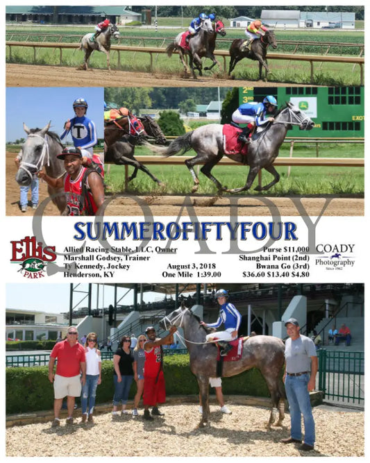 Summerofiftyfour - 080318 Race 03 Elp Ellis Park