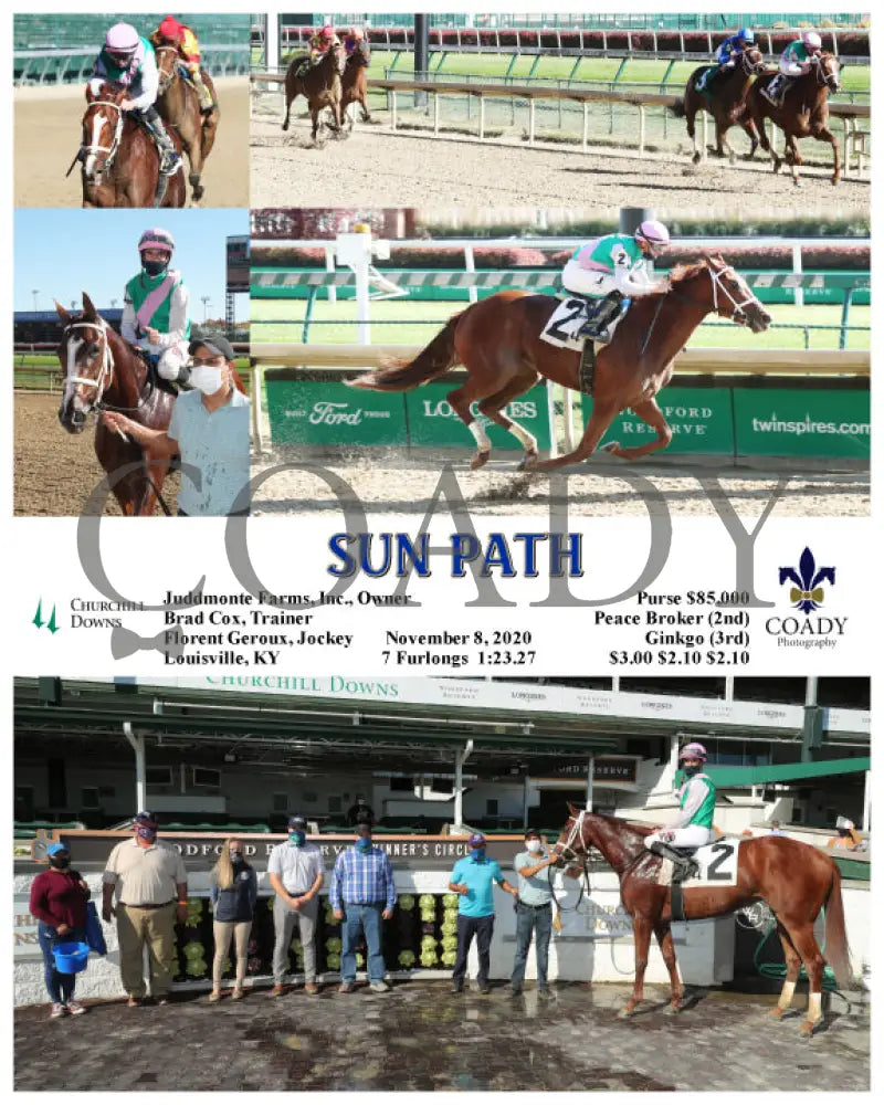 Sun Path - 11-08-20 R02 Cd Churchill Downs