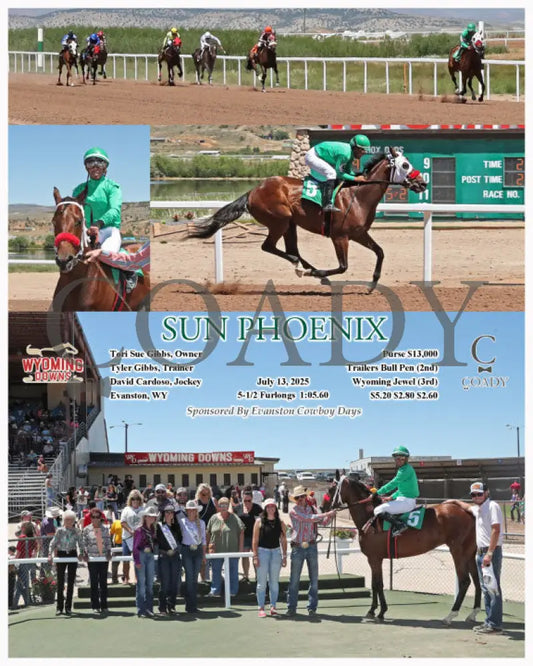 SUN PHOENIX - 07-13-25 - R04 - WYO Wyoming Downs