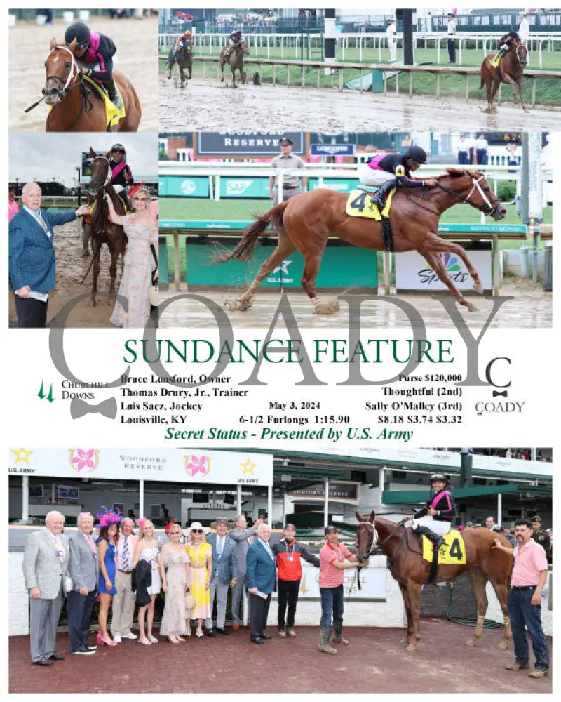 Sundance Feature - 050324 Race 01 Cd Churchill Downs