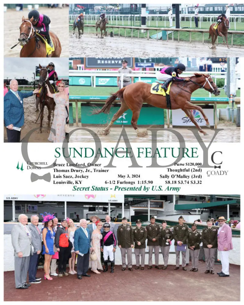 Sundance Feature - 050324 Race 01 Cd Group Churchill Downs