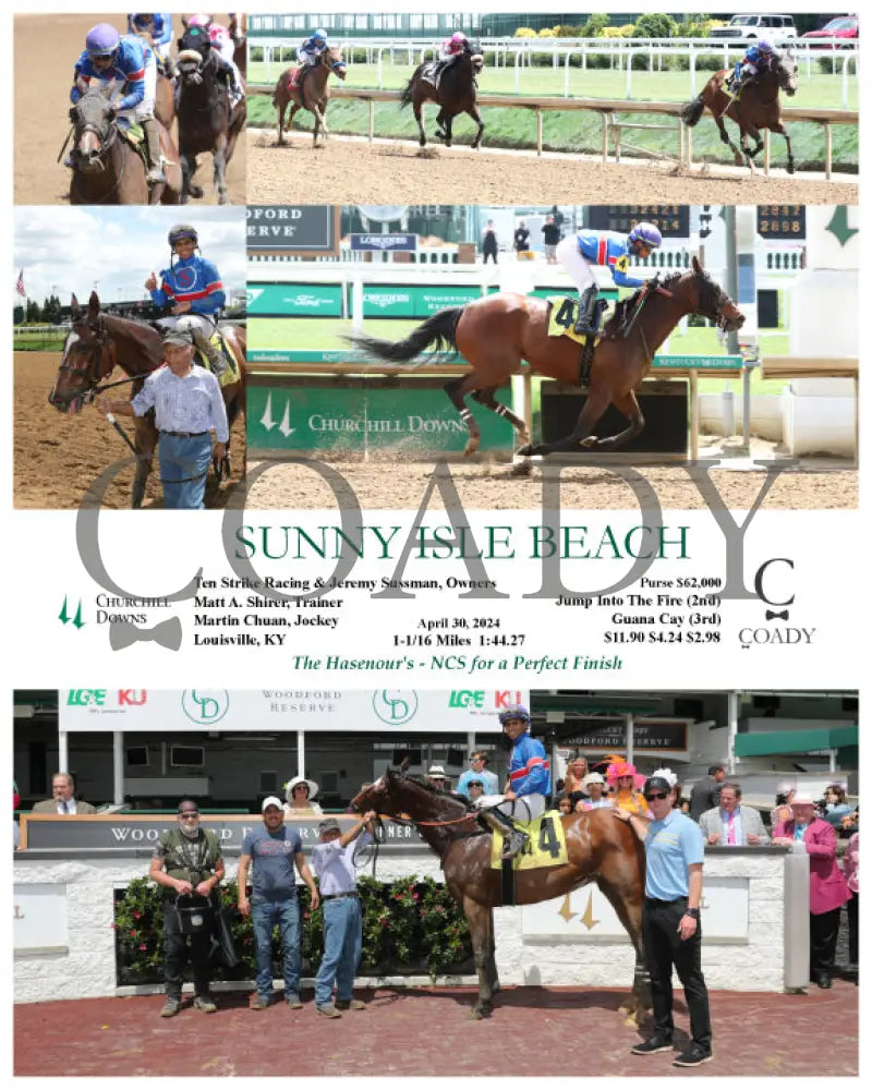 Sunny Isle Beach - 04-30-24 R02 Cd Churchill Downs