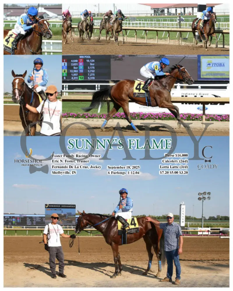 SUNNY’S FLAME - 09-18-25 - R06 - IND Indiana Grand