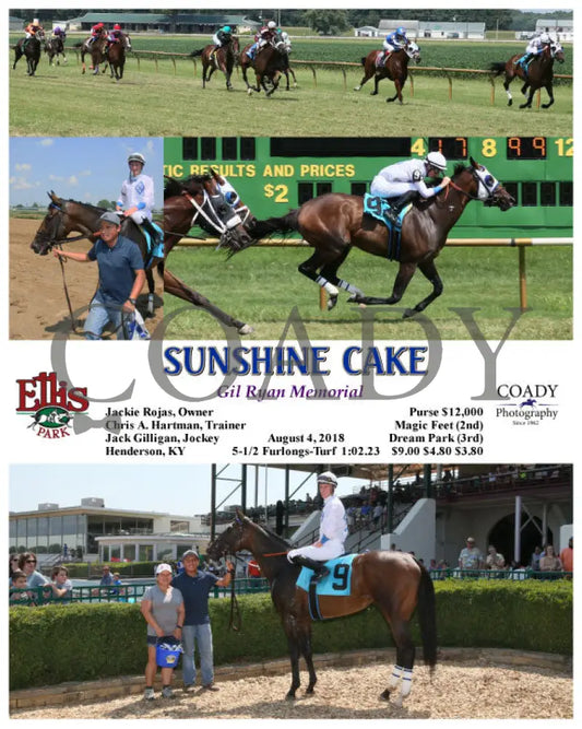 SUNSHINE CAKE - 080418 - Race 04 - ELP - Coady Media - Kurtis Coady Photography