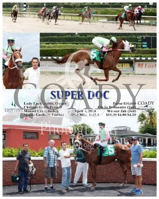 Super Doc - 040414 Race 02 Crc Calder Course