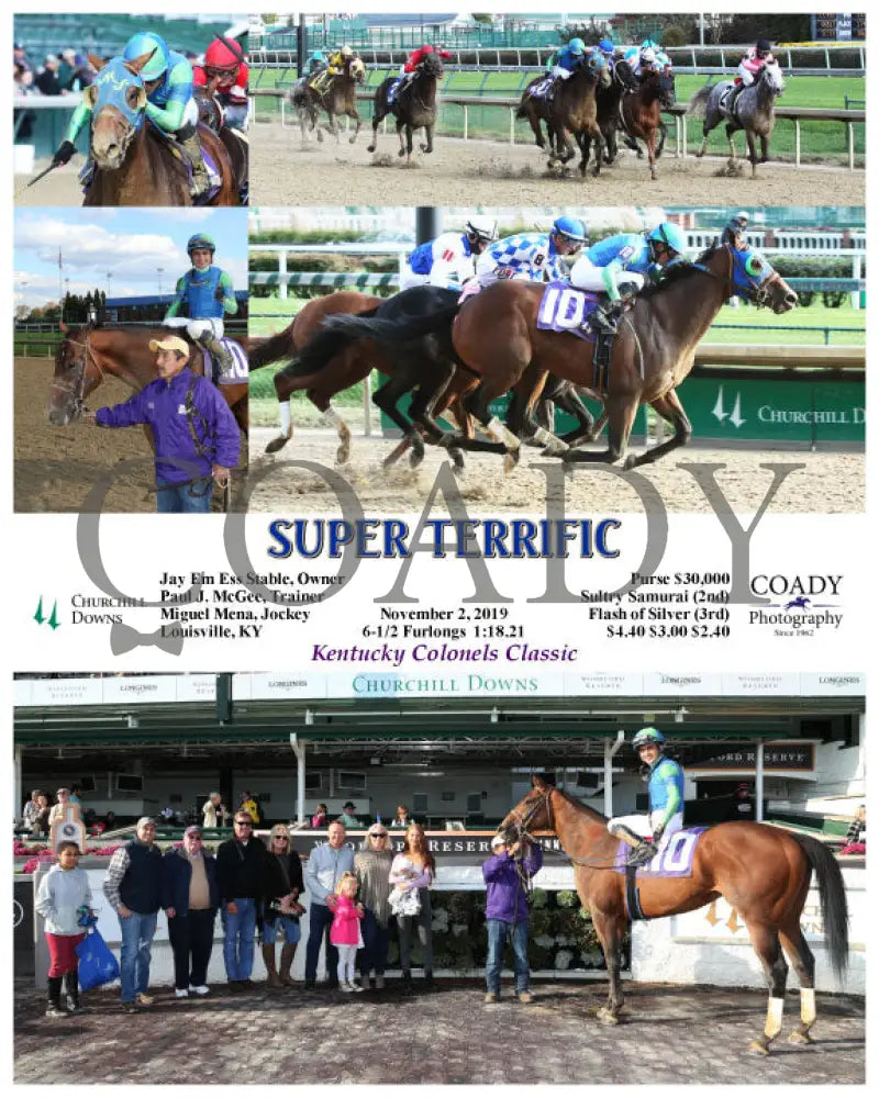 Super Terrific - 11-02-19 R04 Cd Churchill Downs