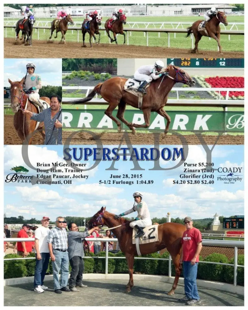Superstardom - 062815 Race 08 Btp Belterra Park