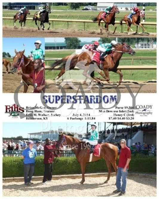 Superstardom - 070414 Race 06 Elp Ellis Park