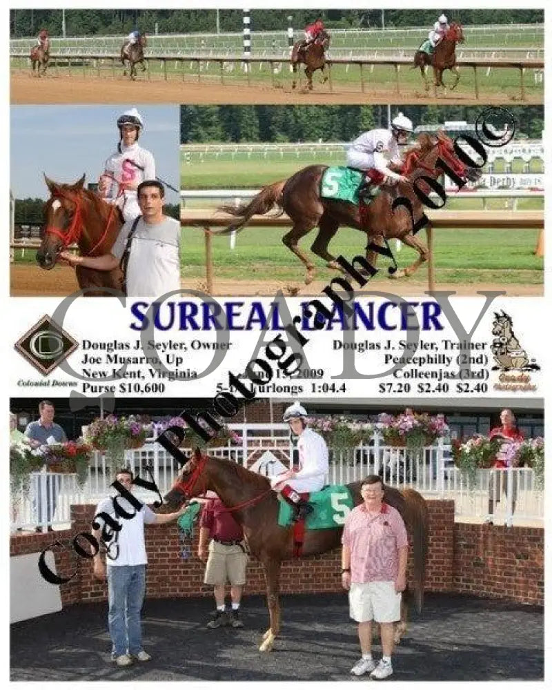 Surreal Dancer - 6 15 2009 Colonial Downs