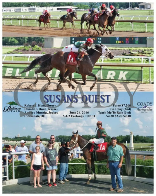 Susans Quest - 062416 Race 05 Btp Belterra Park