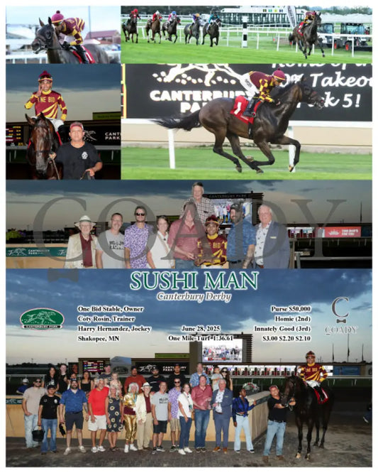 SUSHI MAN - Canterbury Derby - 06-28-25 - R07 - CBY Ruidoso Downs