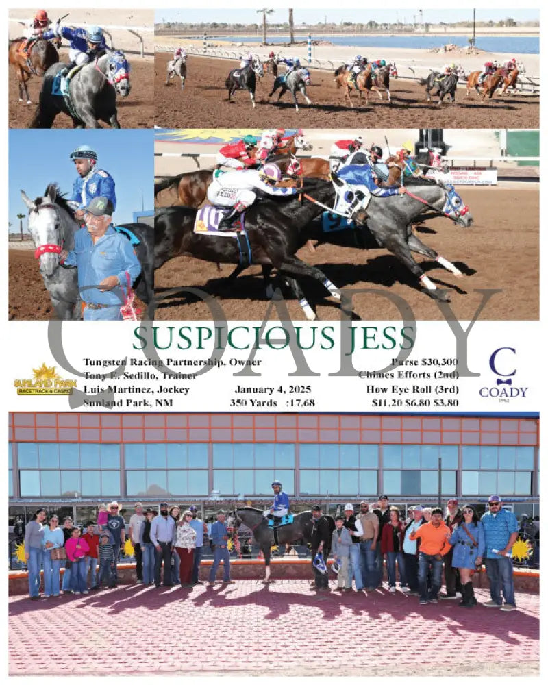 Suspicious Jess - 01-04-25 R04 Sun Turfway Park