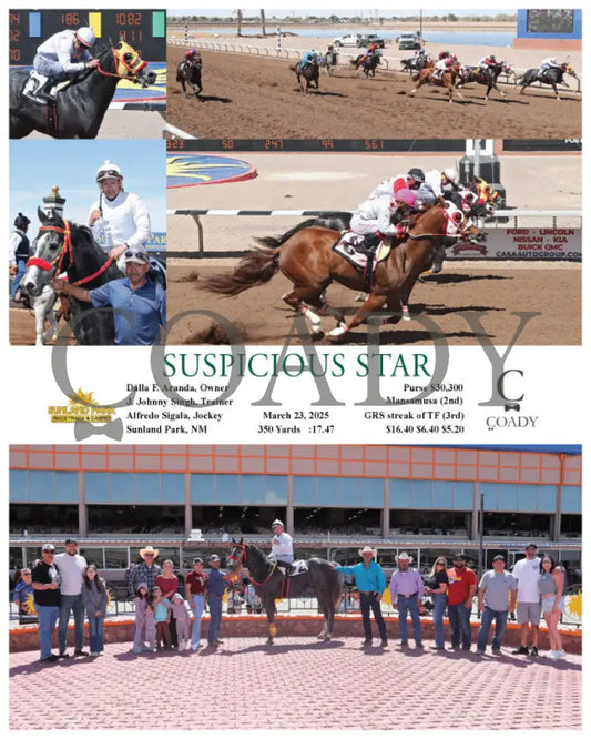 SUSPICIOUS STAR - 03-23-25 - R05 - SUN Sunland Park