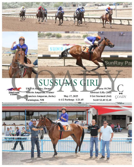 SUSSUMS GIRL - 05-17-25 - R03 - SRP SunRay Park