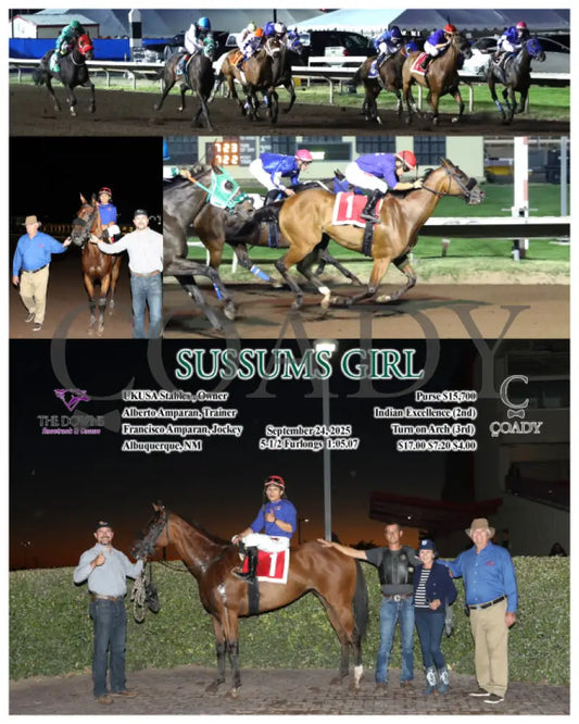 SUSSUMS GIRL - 09-24-25 - R04 - ALB Downs at Albuquerque