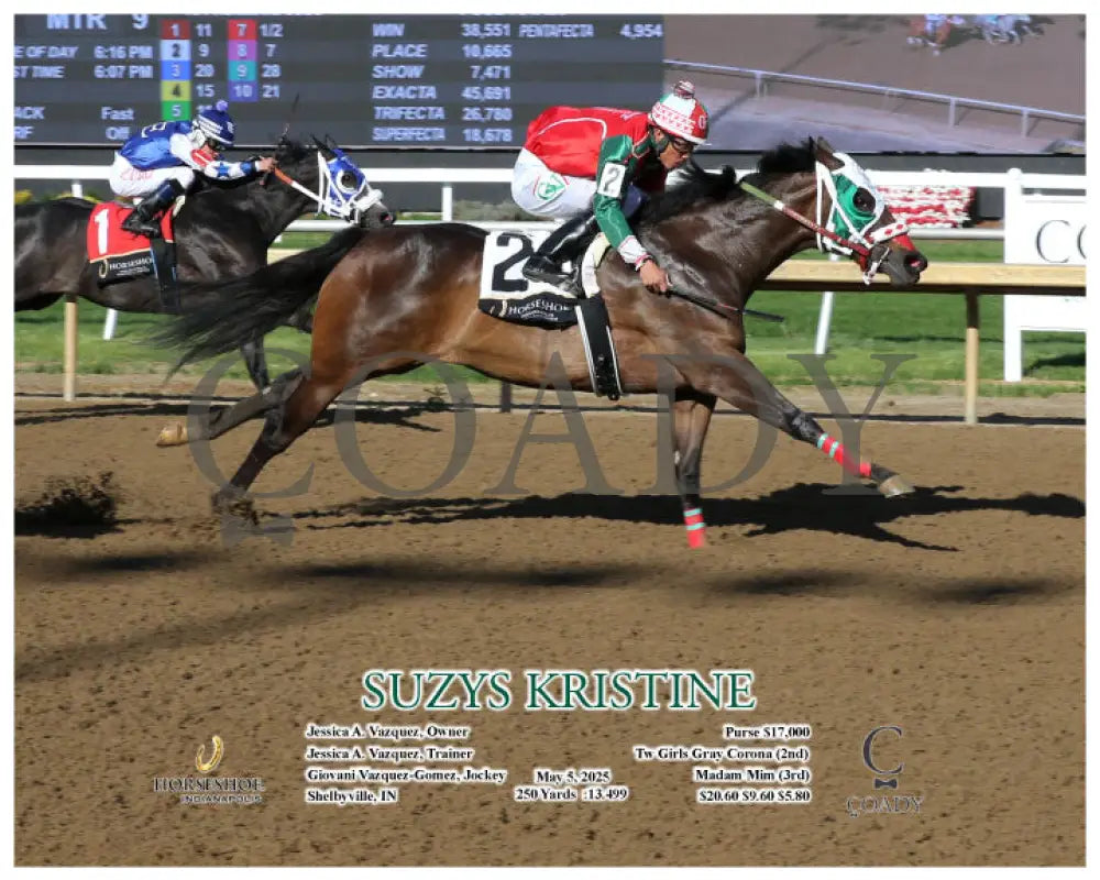 SUZYS KRISTINE - 05-05-25 - R09 - IND - Action Indiana Grand