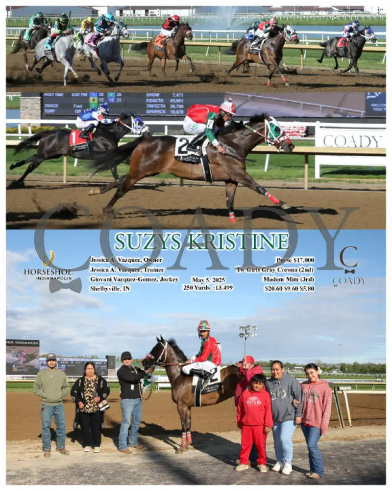 SUZYS KRISTINE - 05-05-25 - R09 - IND Indiana Grand