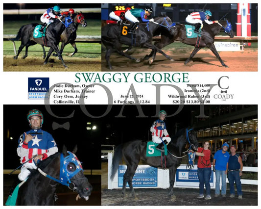 Swaggy George - 06-22-24 R05 Fan Fanduel Sportsbook Horse Racing