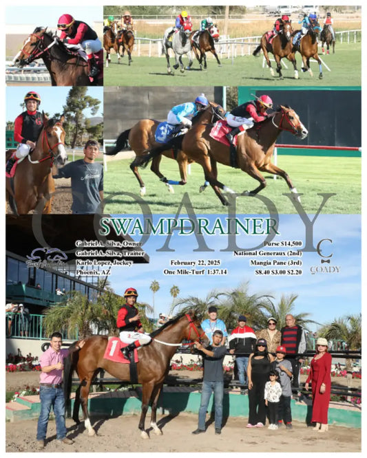 SWAMPDRAINER - 02-22-25 - R07 - TUP Turf Paradise