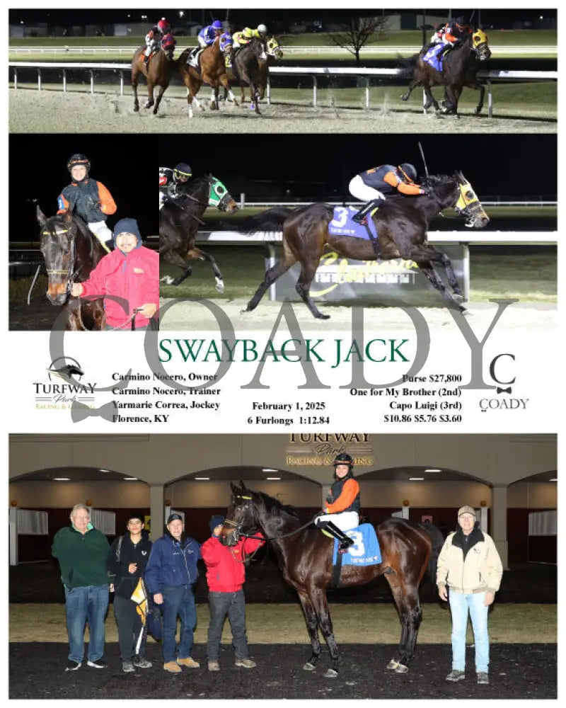 Swayback Jack - 02-01-25 R03 Tp Turfway Park