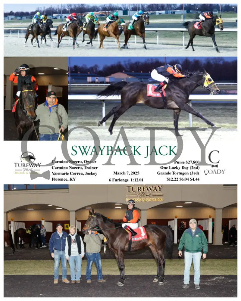 SWAYBACK JACK - 03-07-25 - R02 - TP Turfway Park