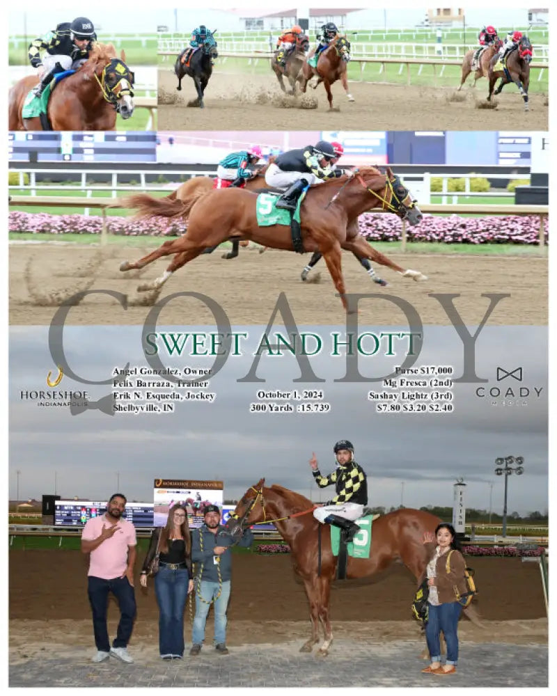 Sweet And Hott - 10-01-24 R10 Ind Indiana Grand