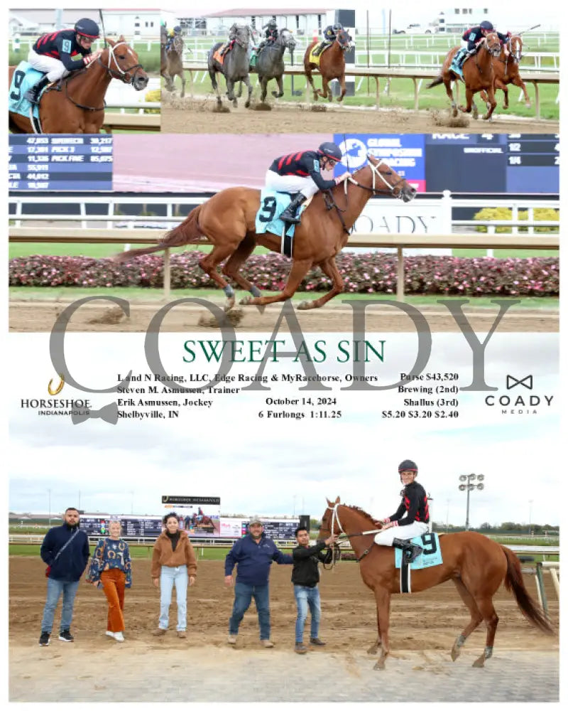 Sweet As Sin - 10-14-24 R04 Ind Indiana Grand