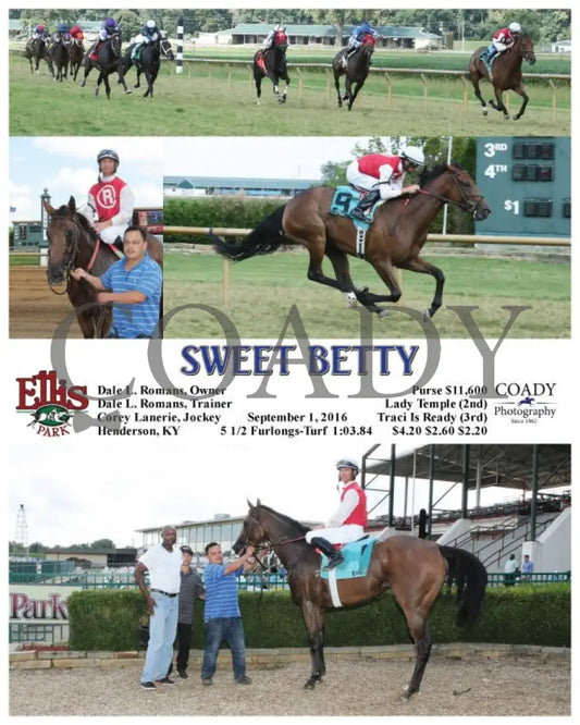Sweet Betty - 090116 Race 05 Elp Ellis Park