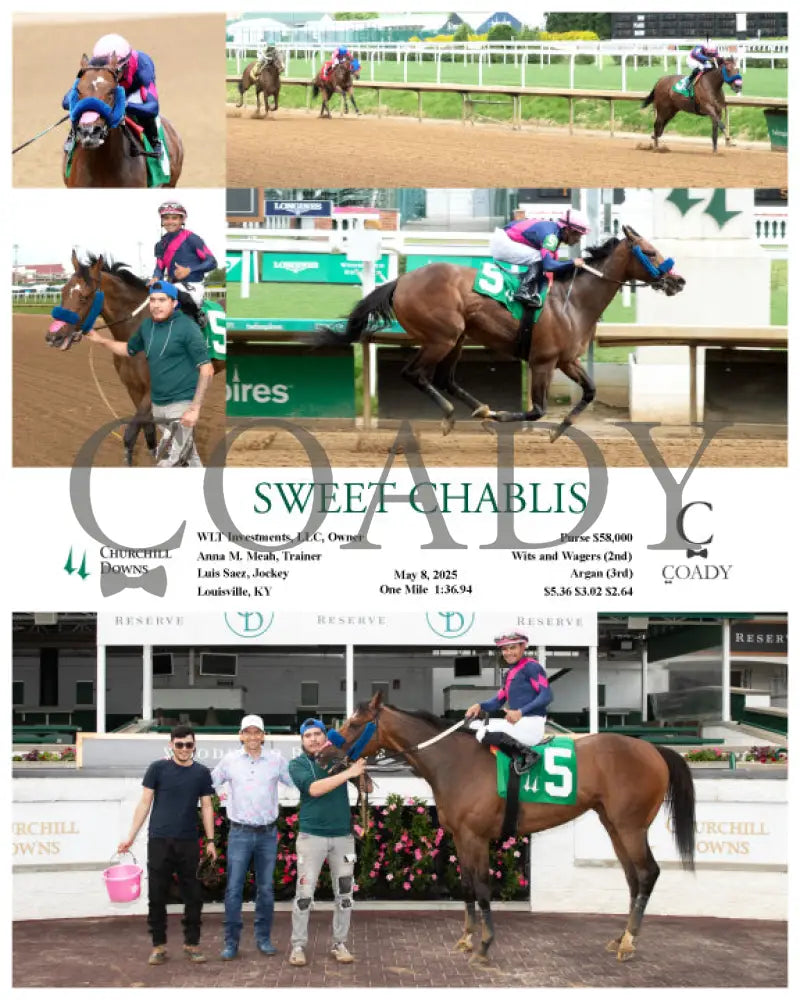 SWEET CHABLIS - 050825 - Race 01 - CD Churchill Downs